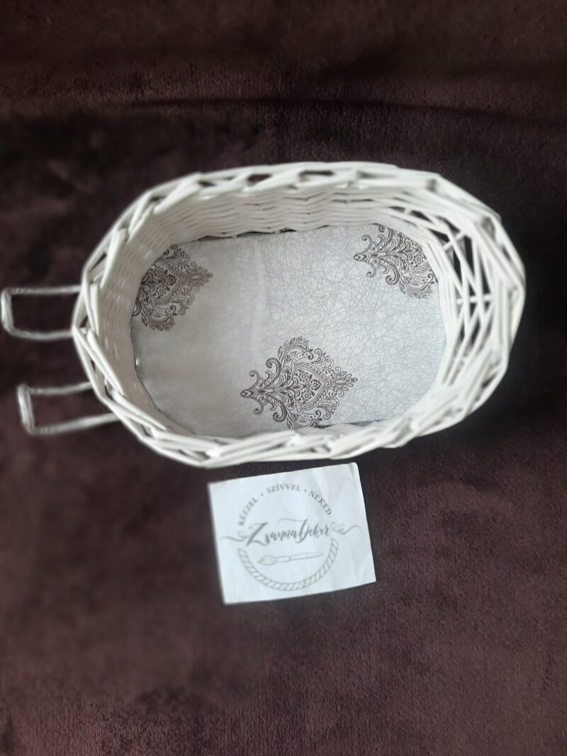 Karácsonyi fonott szánkó kosár,cukorka tartó - Image 3